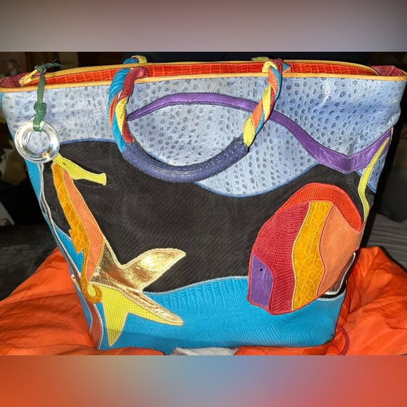 Sharif Handbags - Sharif EUC Undersea Tote Bag